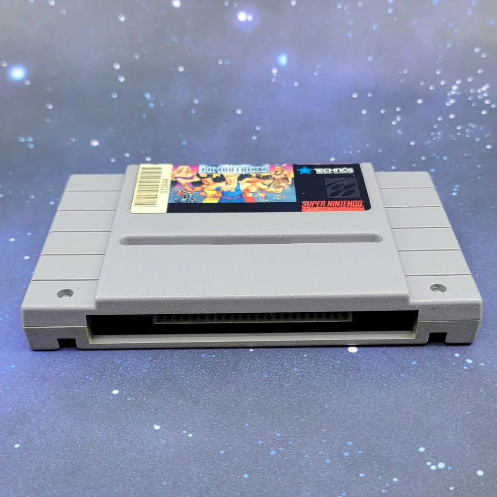 The Combatribes SNES Super Nintendo Technos SNS-006 Video Game Cartridge